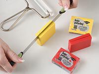 Yellow and Red Polyclay